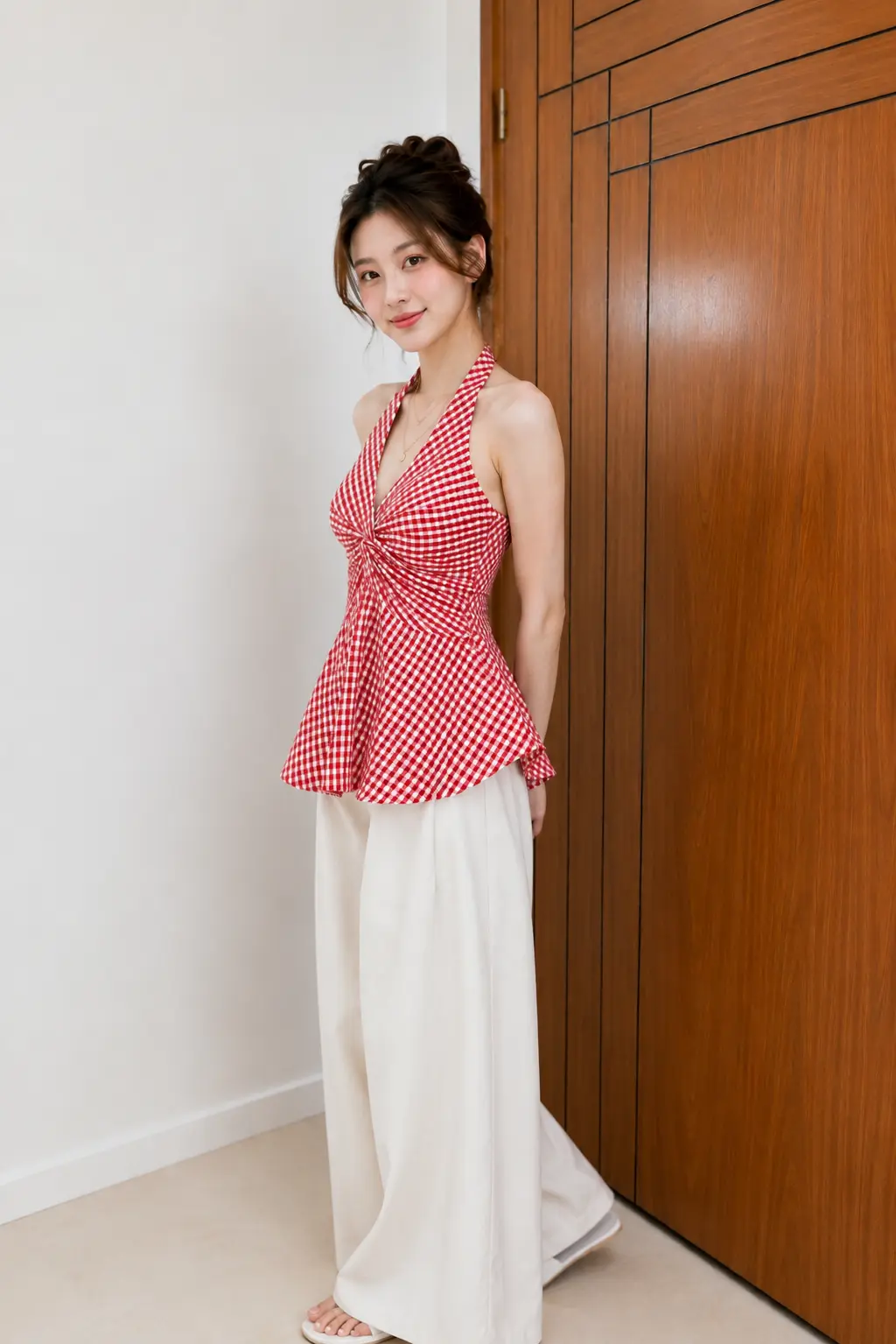 Ruby Red Kurti