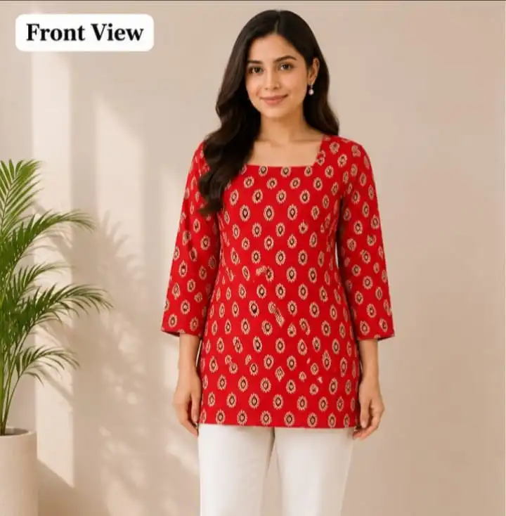 Red kurti