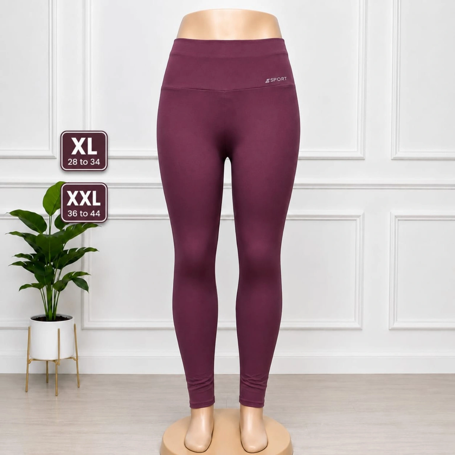 Wine Pink Yoga Pant