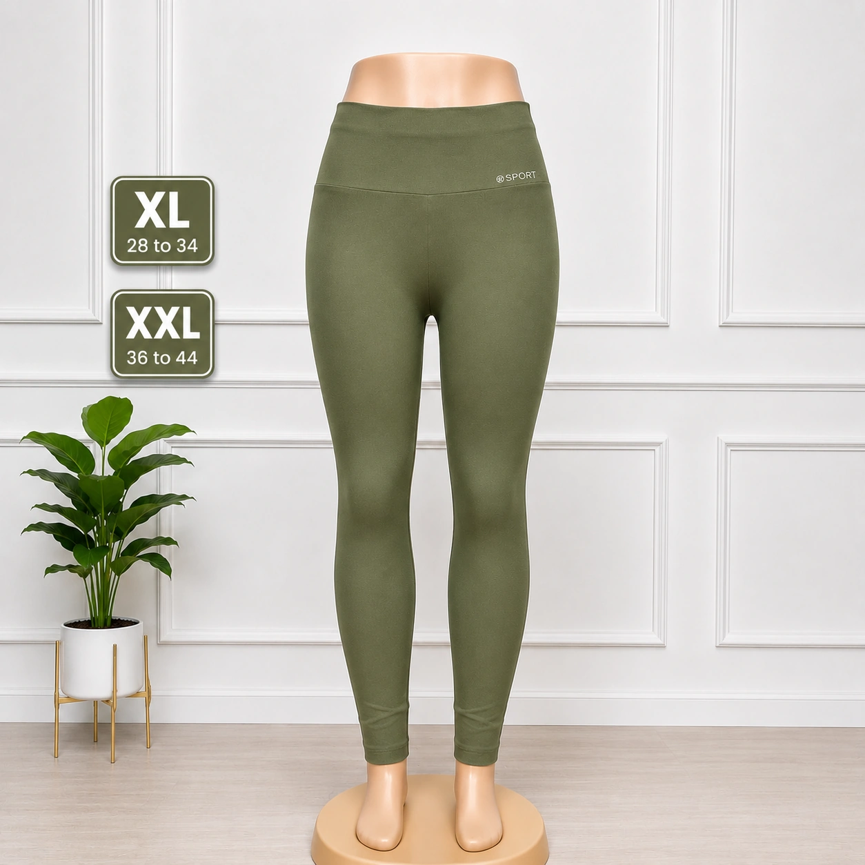Yoga Pant(Olive Green)