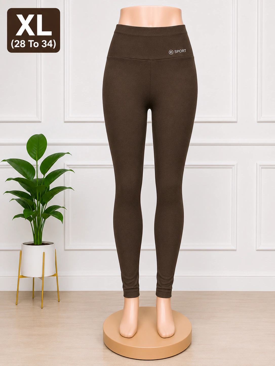 Yoga Pant (Dark Brown)